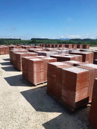 Gạch lát vỉa hè (400x400x30 - terazo)